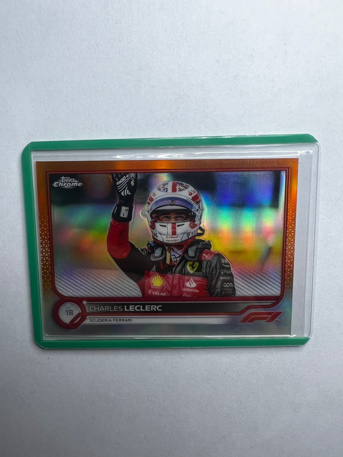 Charles Leclerc “Topps Chrome”